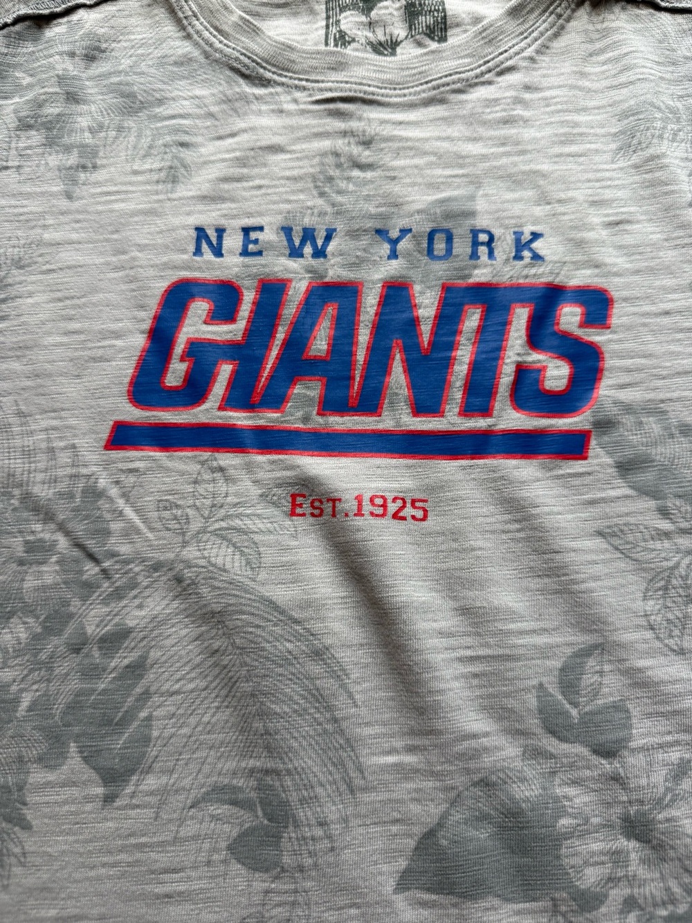 Tommy Bahama New York Giants NFL Pima Cotton Short Sleeve Shirt Men’s M